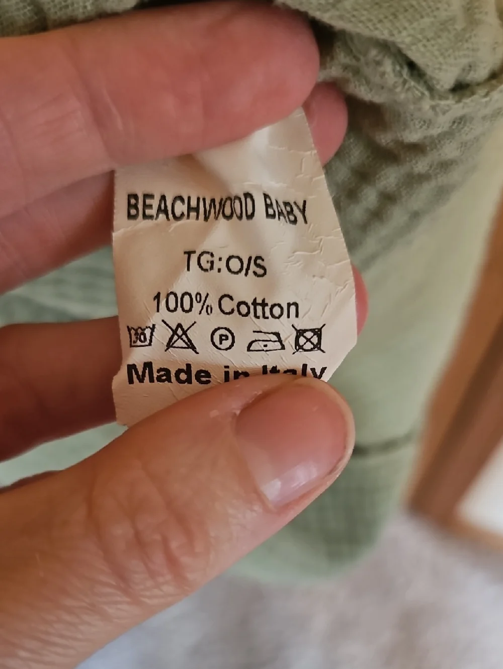 Beachwood Baby Sage Kaftan Jumpsuit - Picture 3 of 3